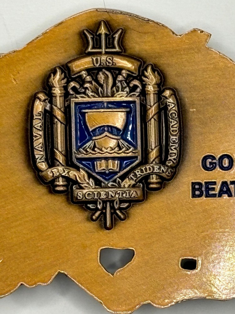 USNA Challenge Coin - Goat Shaped