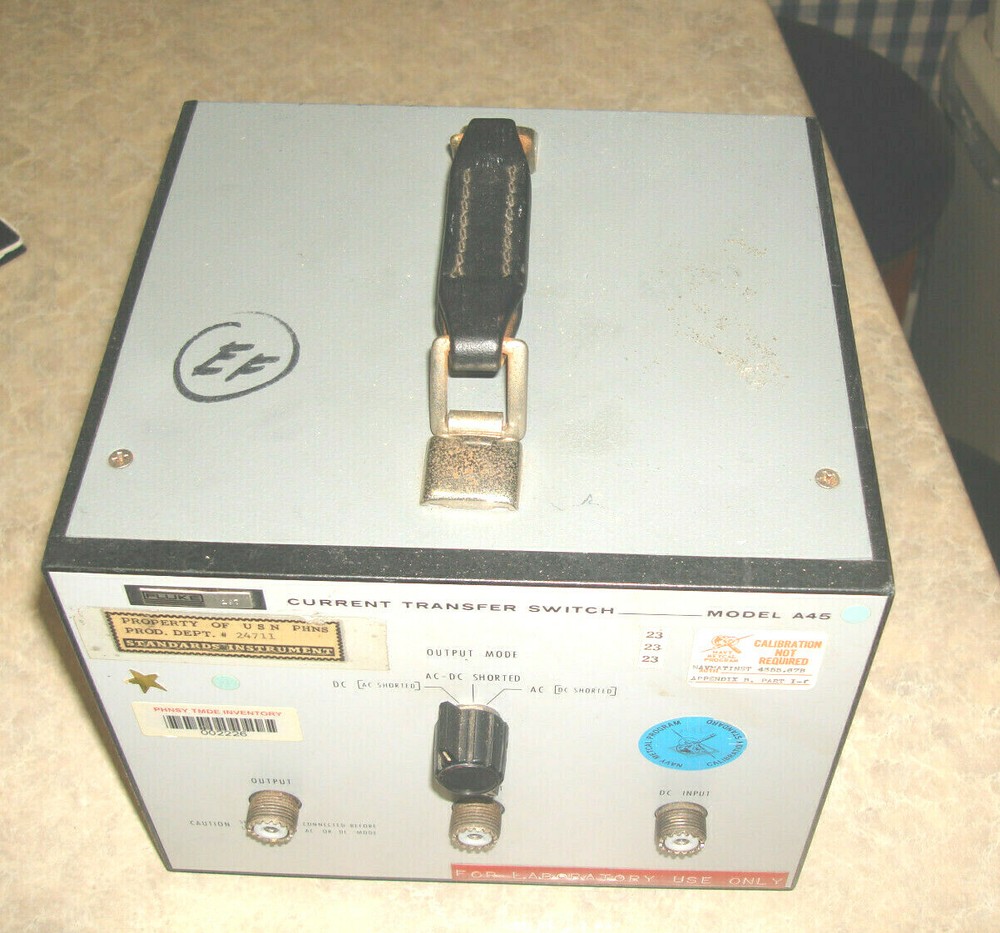 FLUKE CURRENT TRANSFER SWITCH MODEL A45