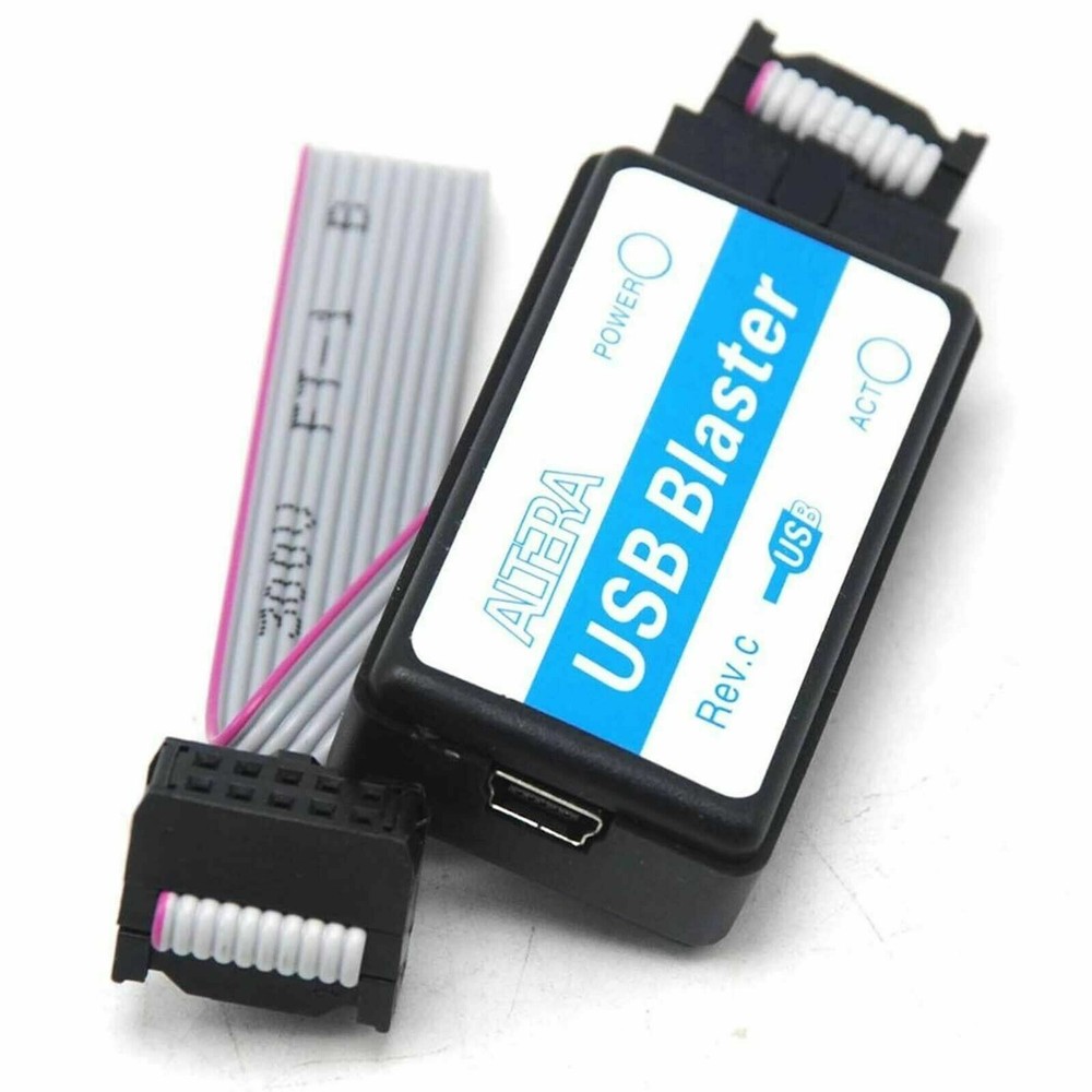 2pcs USB Blaster ByteBlaster II CPLD FPGA Cable JTAG Chain Debugger