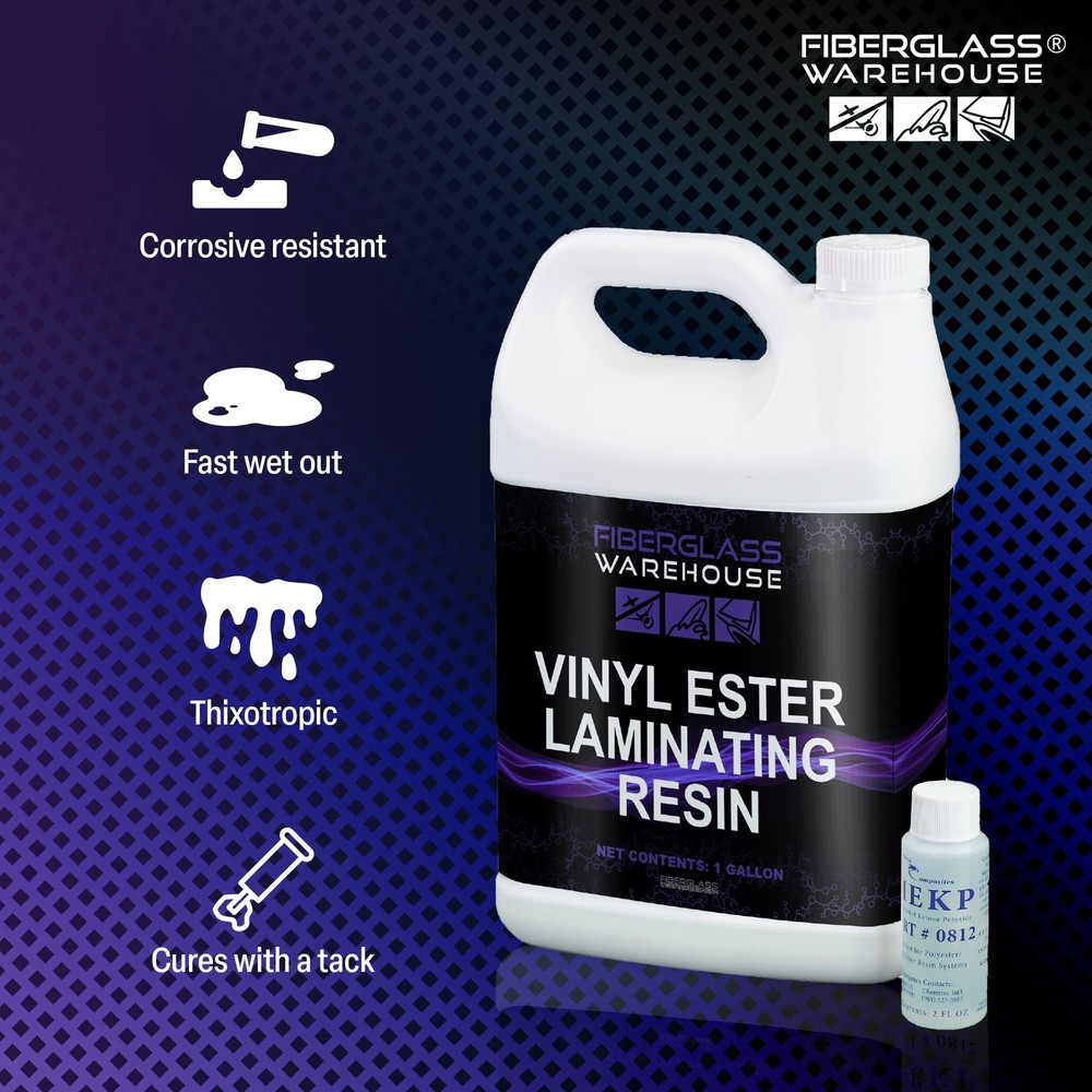 Vinyl Ester Resin- 1 Gallon w/Catalyst
