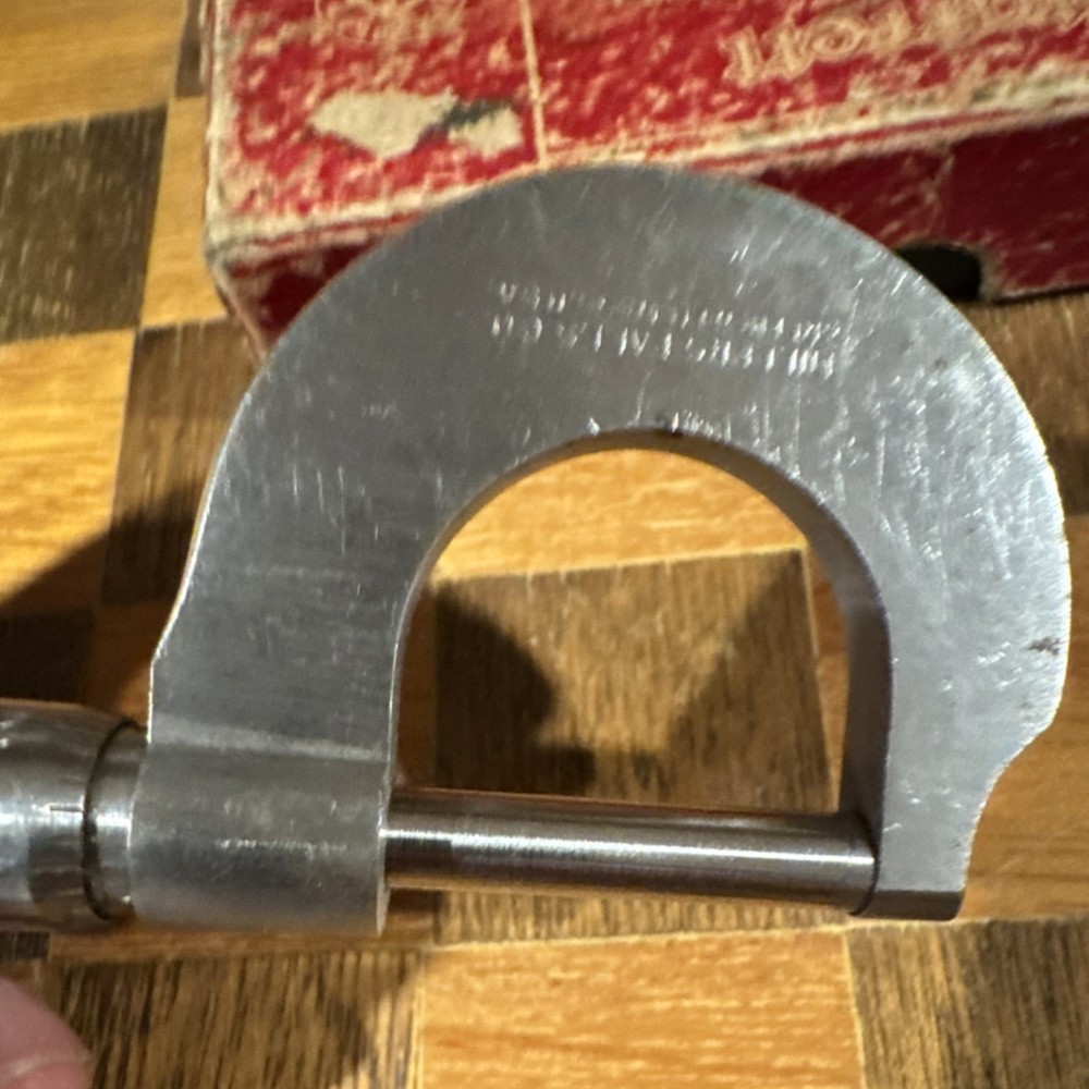 Miller falls Micrometer Caliper in Starrett Box