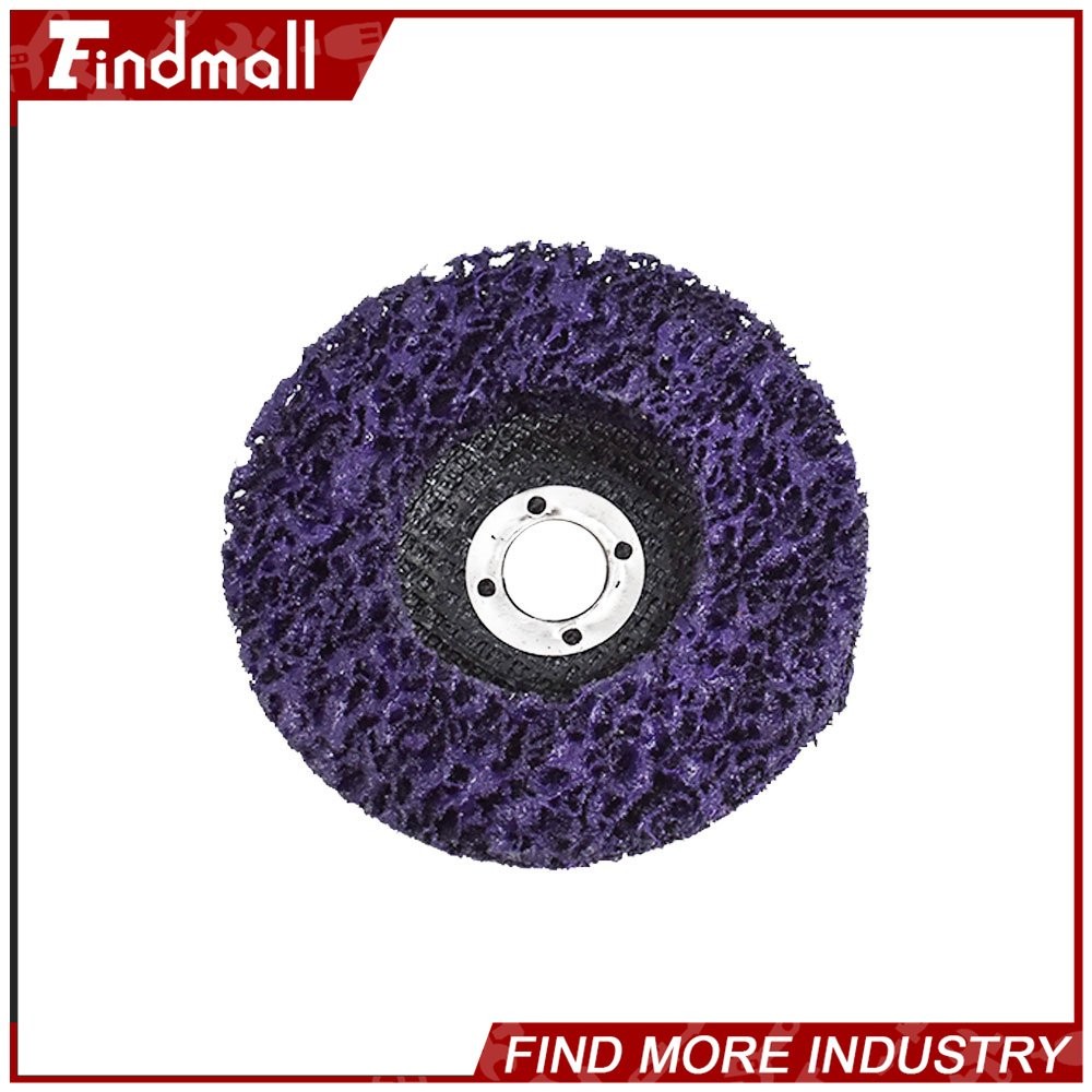 30 Pack 4" Poly Strip Disc Wheel Paint Rust Removal Clean For Angle Grinder