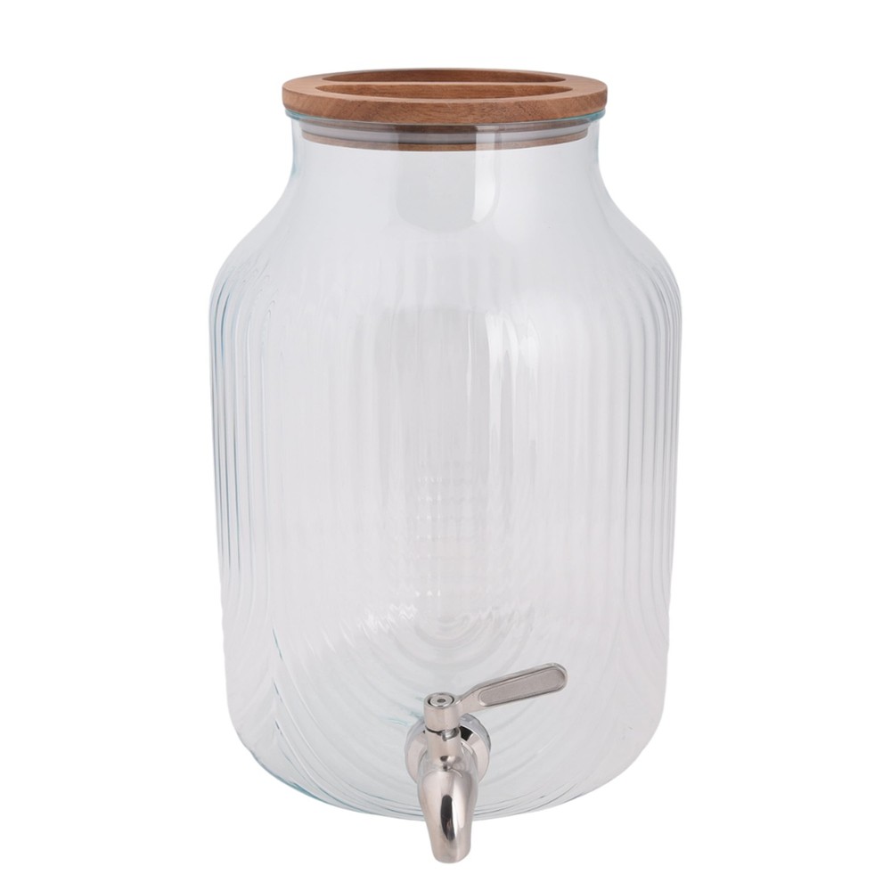 Plastic 2 gal Double Wall Beverage Dispenser