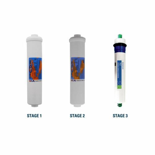 Vertex PWC-7000 Filter Replacement Kit with RO Membrane