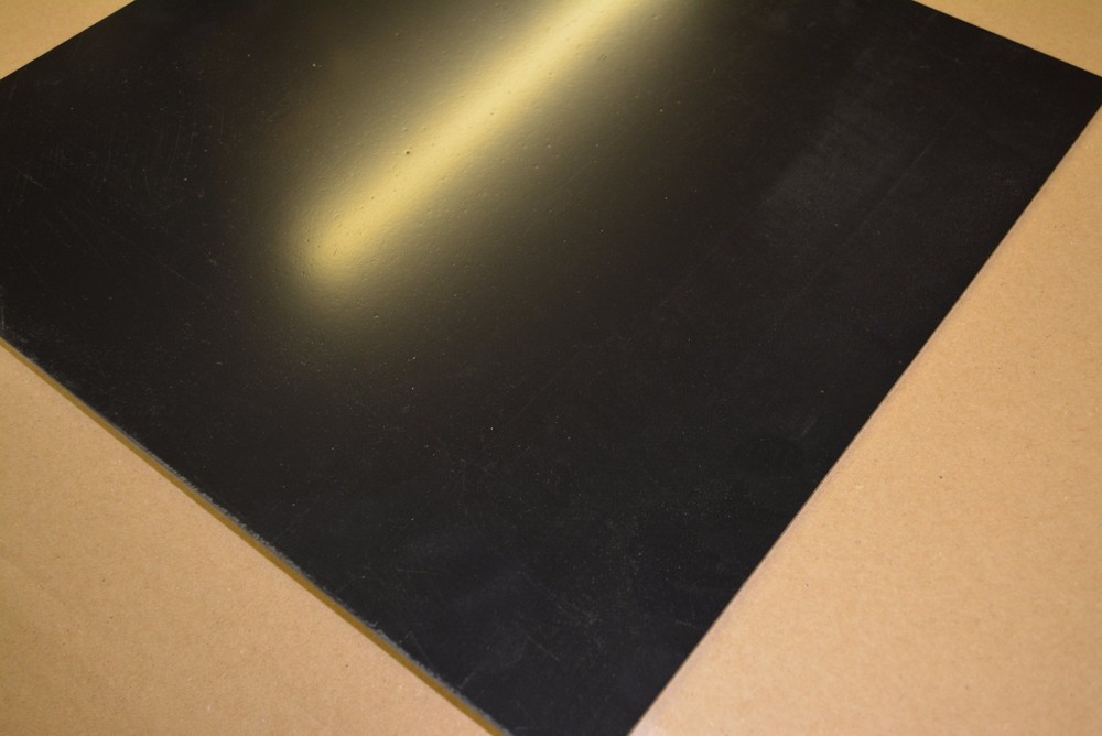 ABS PLASTIC SHEET BLACK 1/16" x 48" x 36"