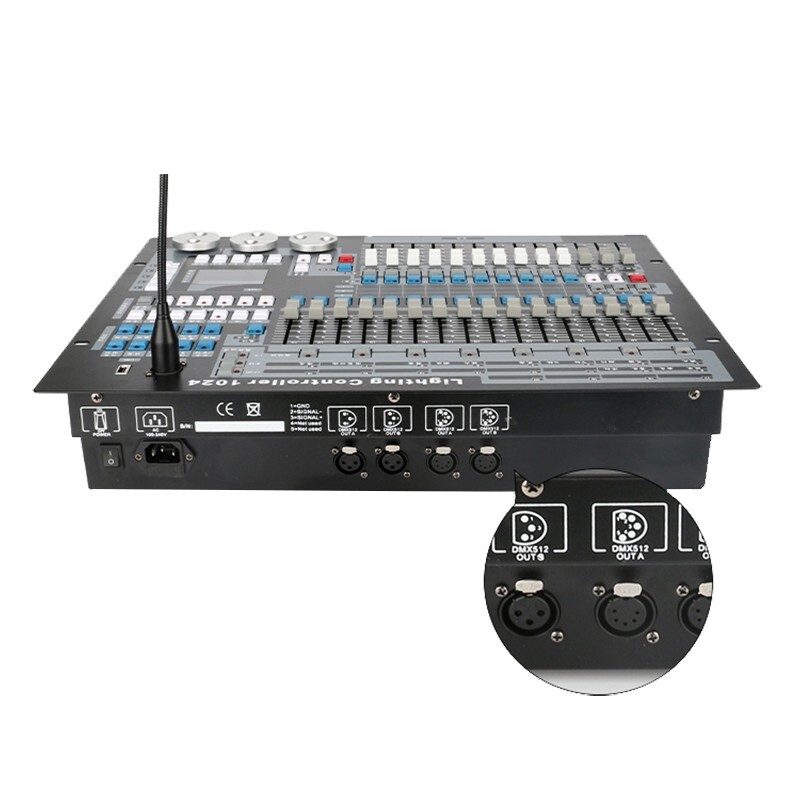 DMX 1024 Stage Lighting console DJ controller Equipment with Flight Case