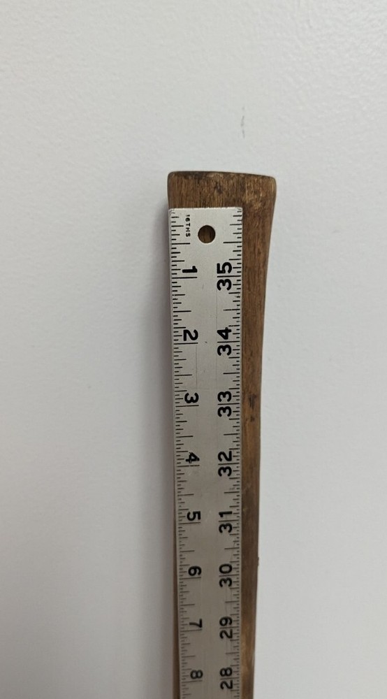 Antique Pick Axe Square Nails Just Over 3' Primitive