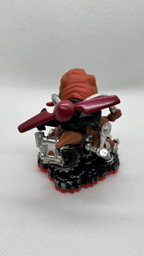CHOPPER Skylanders Activision Figure Red Base w/Stat Card & Sticker Code 2014