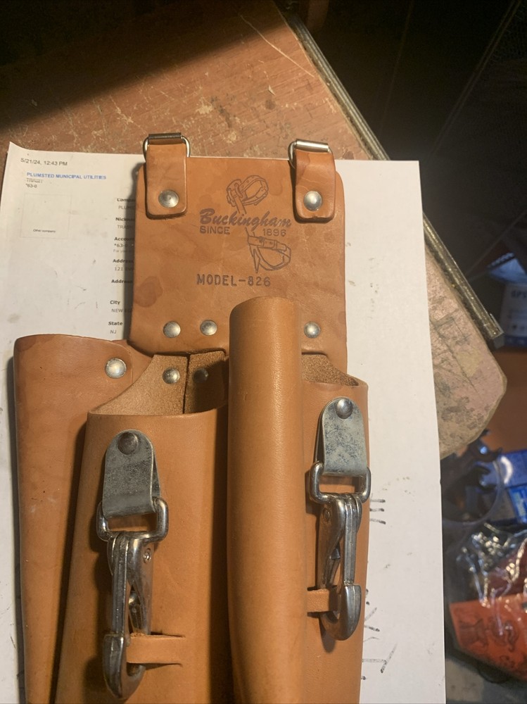 BUCKINGHAM 4 POCKET DOUBLE BACK HOLSTER - 826