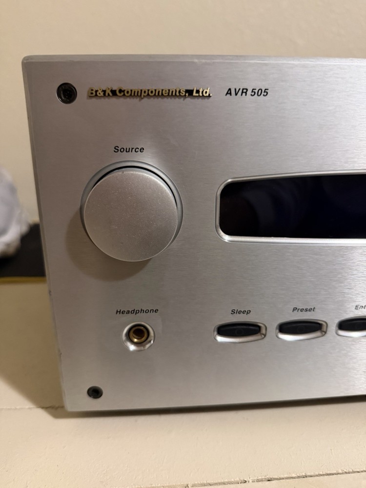 B&K AVR 505 AV Receiver Amplifier