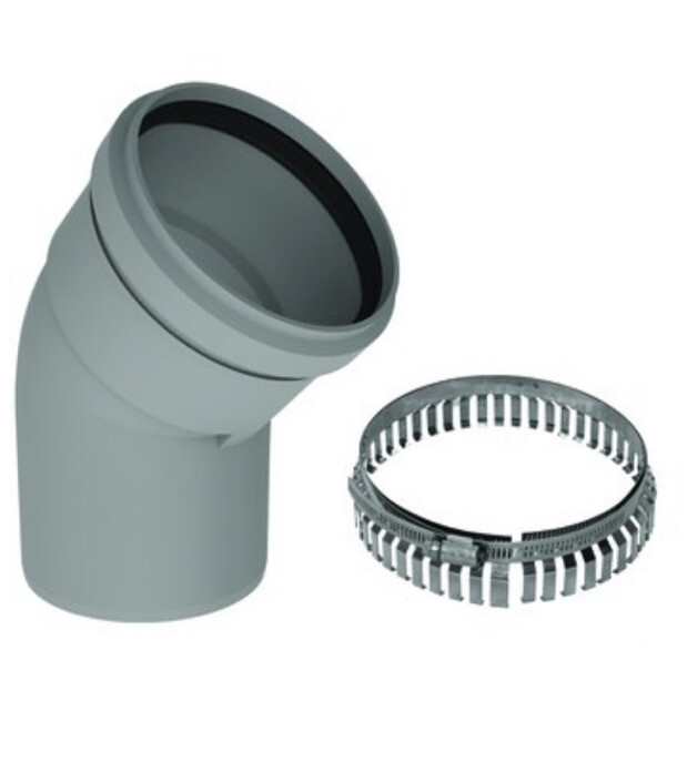 DuraVent PolyPro 3PPS-E45C - 3" Single Wall PP - Elbow 45 Degree Qty:6 New