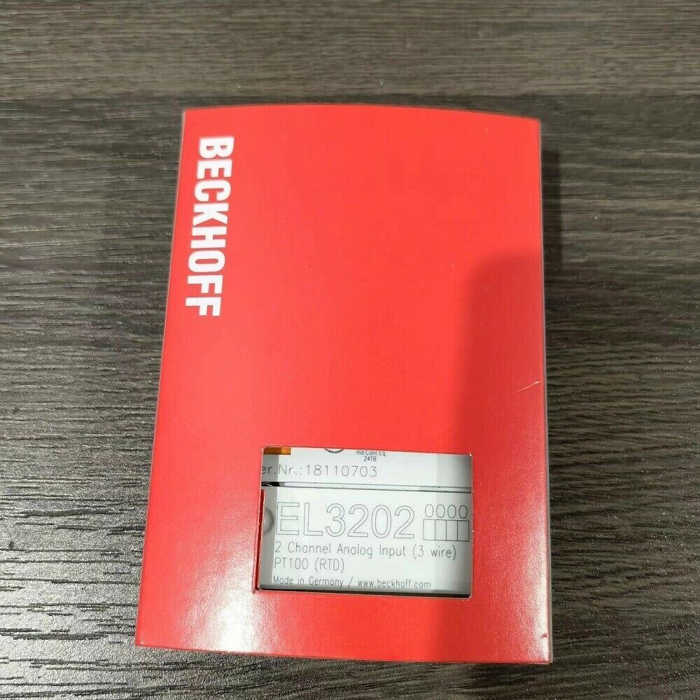 New Beckhoff EL3202 EL 3202 PLC Module In Box