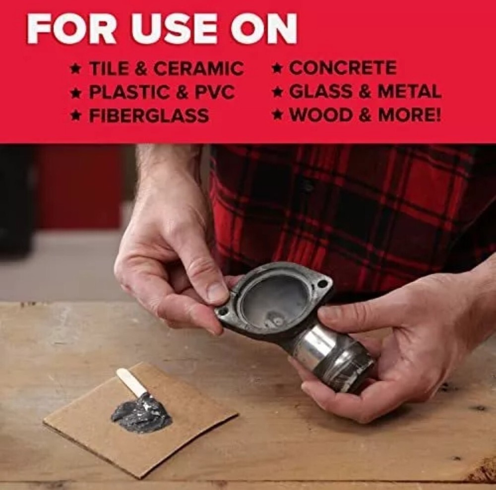 J-B Weld KwikWeld Quick Setting Steel Reinforced Epoxy - Dark Grey 2oz