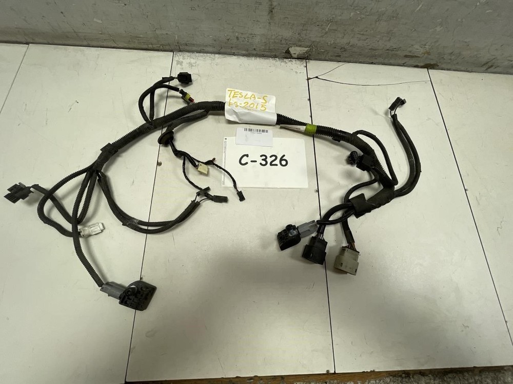2014 TESLA MODEL S60 FRONT END MODULE WIRE HARNESS OEM+