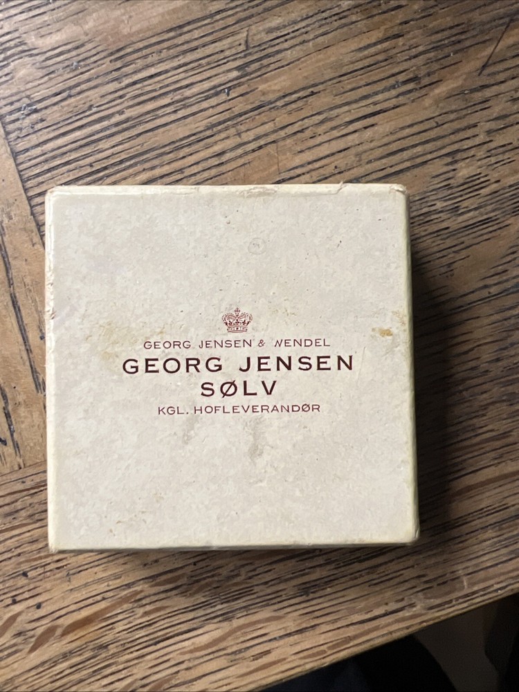 Original Georg Jensen Solv & Wendel Box