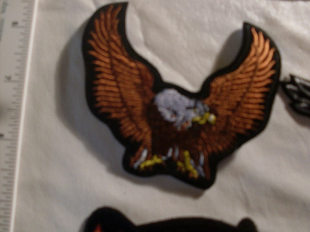 Motorcycle Biker 7 Patches collector set