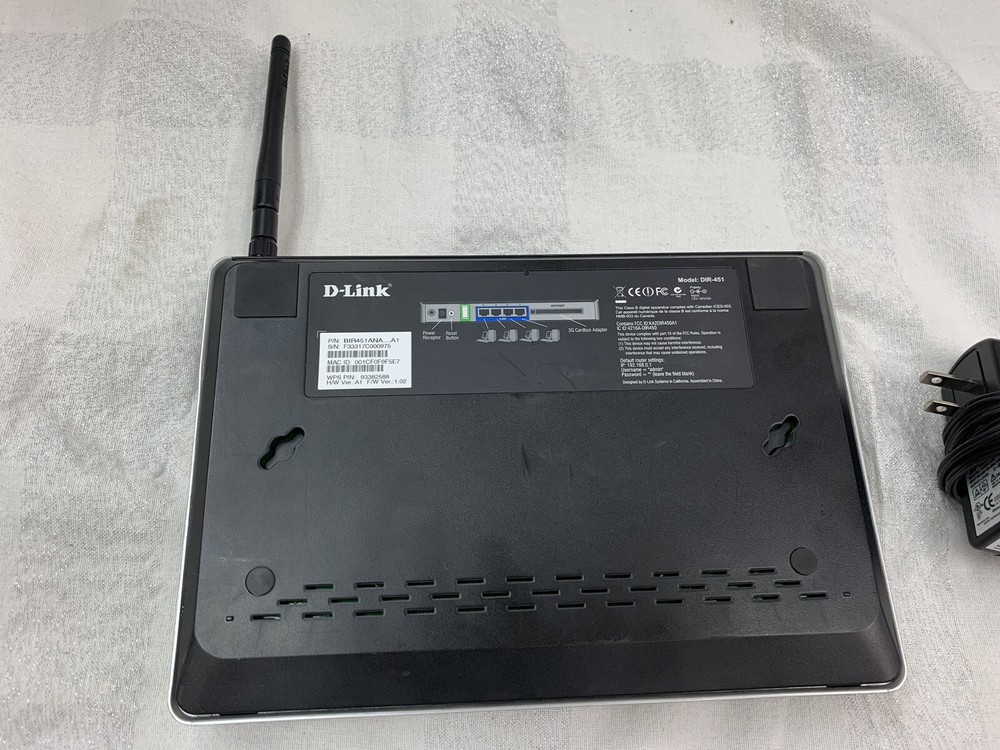 Mobile Router for UMTS/HSDPA Networks D-Link DIR-451 3G
