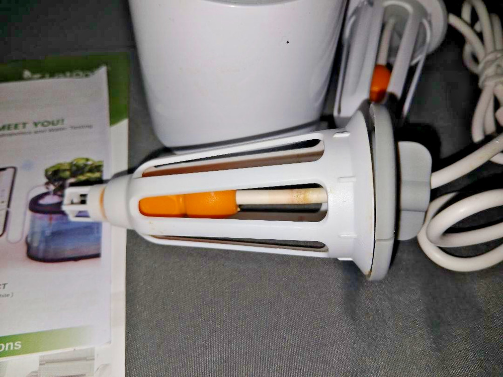LetPot Smart Hydroponic EC Meter ECT, Wi-Fi App, EC Probe, Power Adapter