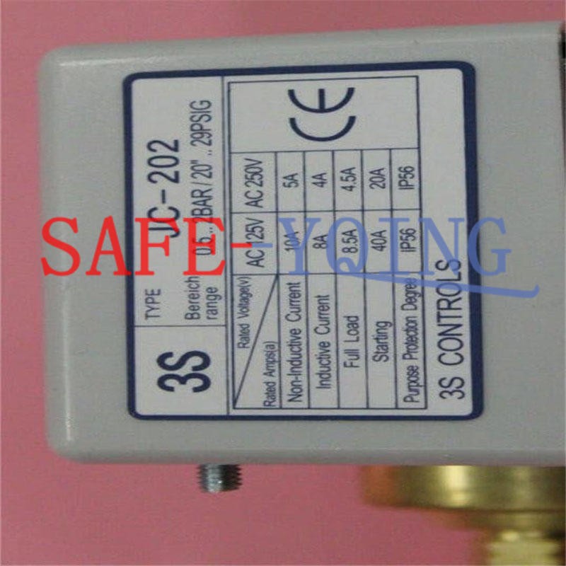 ONE NEW 3S JC-202 Pressure Switch