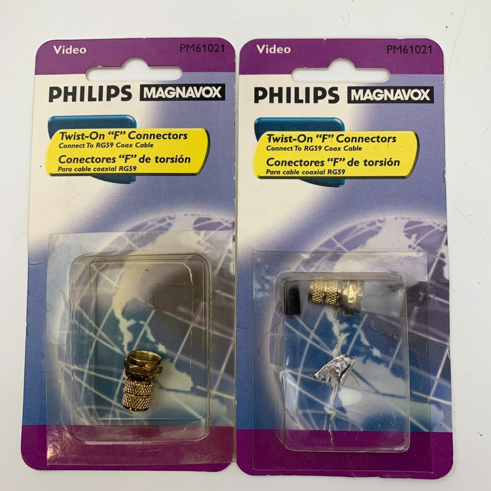 Coax Connectors Splitter Lot