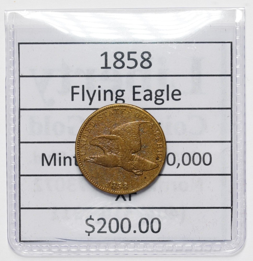 1858 Flying Eagle Penny
