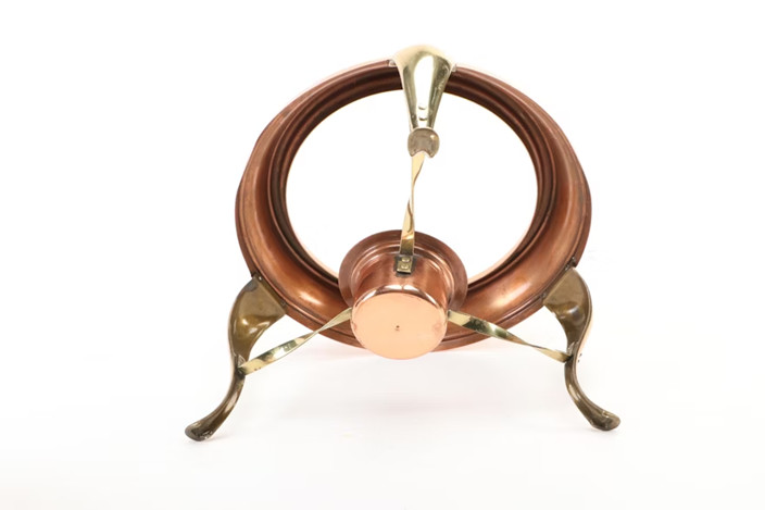 West Bend Copper Pitcher and Other Copper Serveware