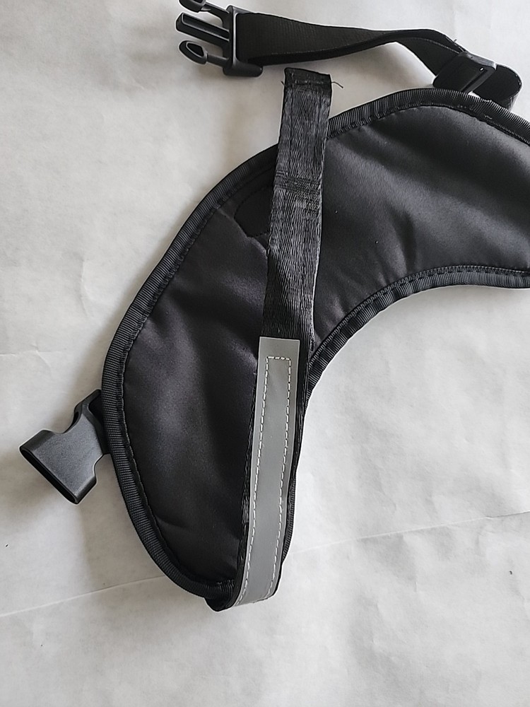 Allypotter No Pull Dog Harness With Patch Panels Reflective No Choke. Black M