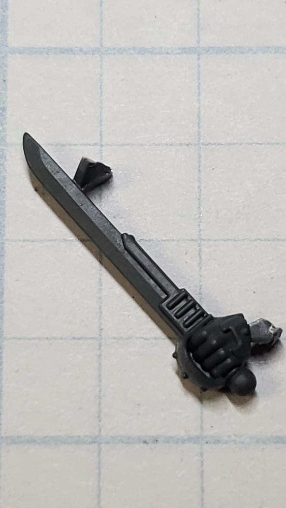 Warhammer 30k Solar Auxilia Bits Command Section Sergeant Power Sword #46