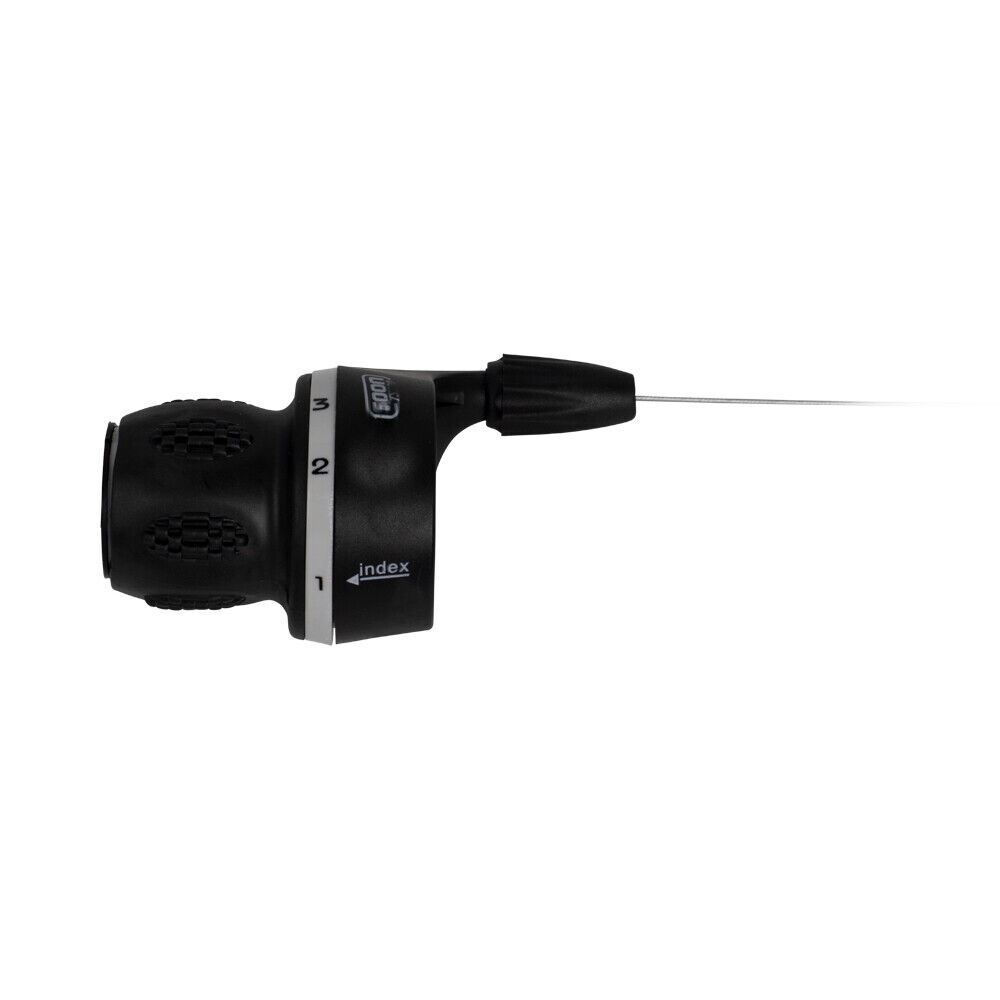 Left Shifter - 3 Speed Index W/Inner Wire ENIX Black