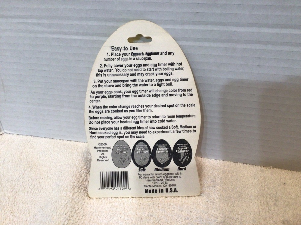 Color Changing Eggsact Eggtimer