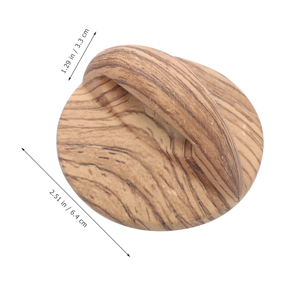 2Pcs Pot Lid Wood Knob Universal Pot Lid Replacement Knobs Pan Lid Holding Ha...