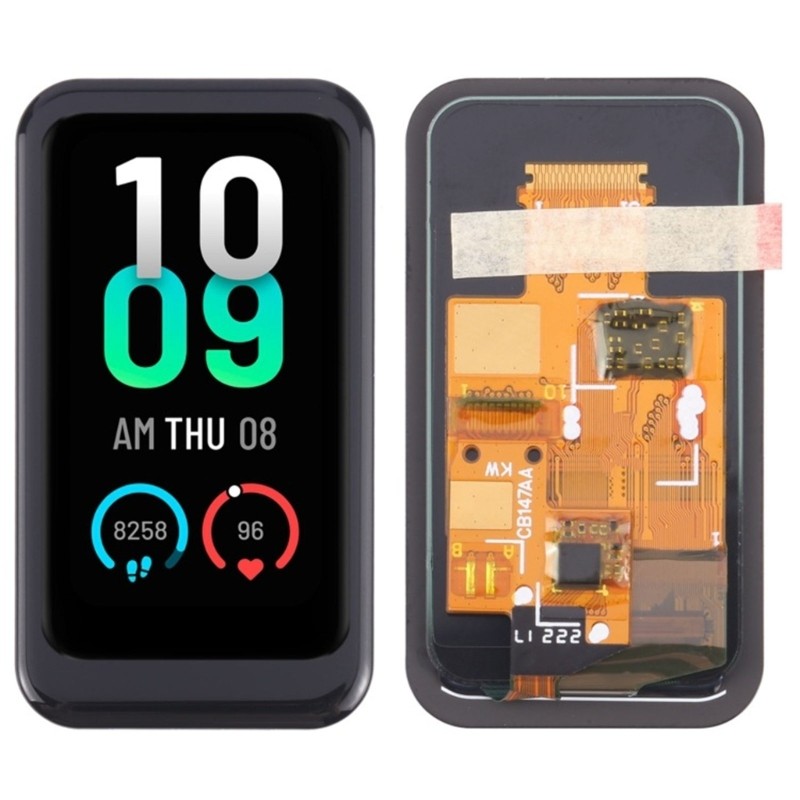 Replacement LCD Screen For Band 7 Smartwatch 60Hz Refresh Rate Waterproof