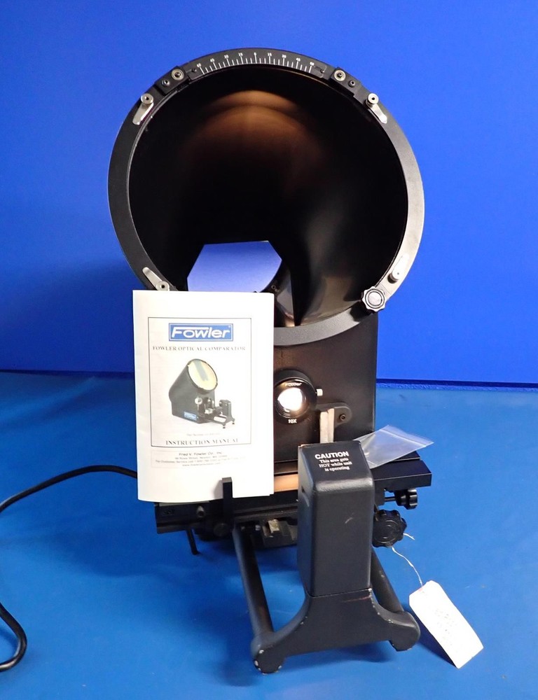 FOWLER 53-900-000 12" Basic Benchtop Optical Comparator w/ AC Power Cord