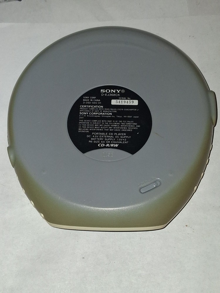 Sony Car Ready CD Walkman D-EJ368CK - Tested