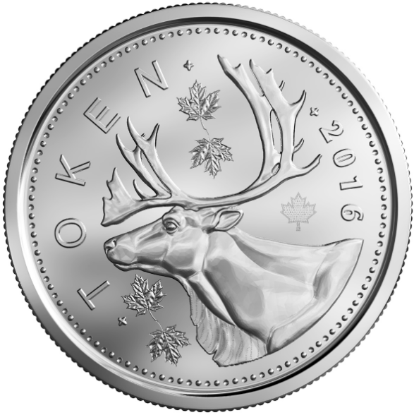 CARIBOU Security Test Token Royal Canadian Mint 2018 Research and Development
