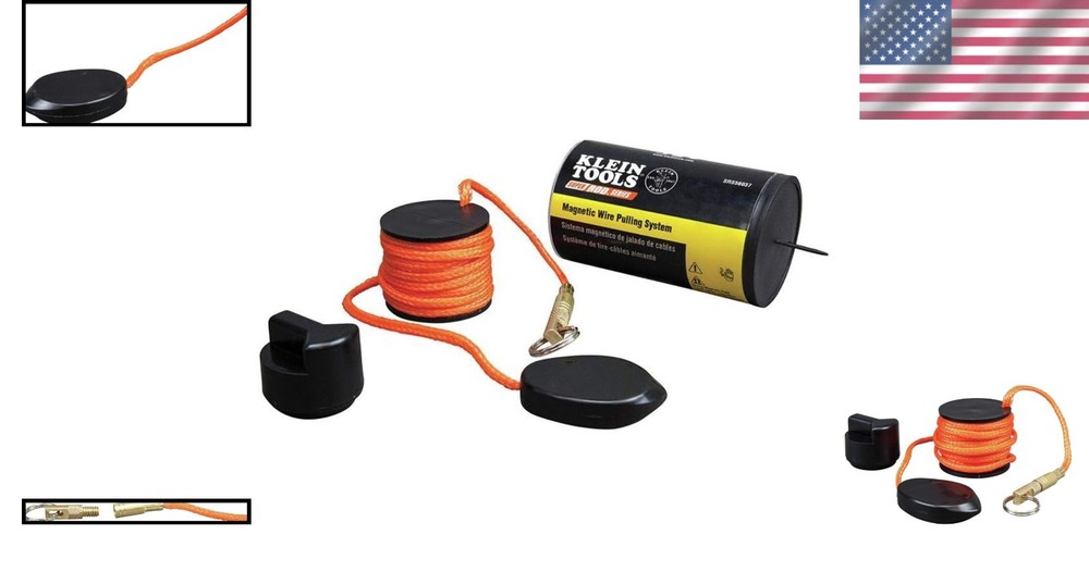 Effortless Cable Routing Magnetic Wire Pulling System with Leader-Pull Design