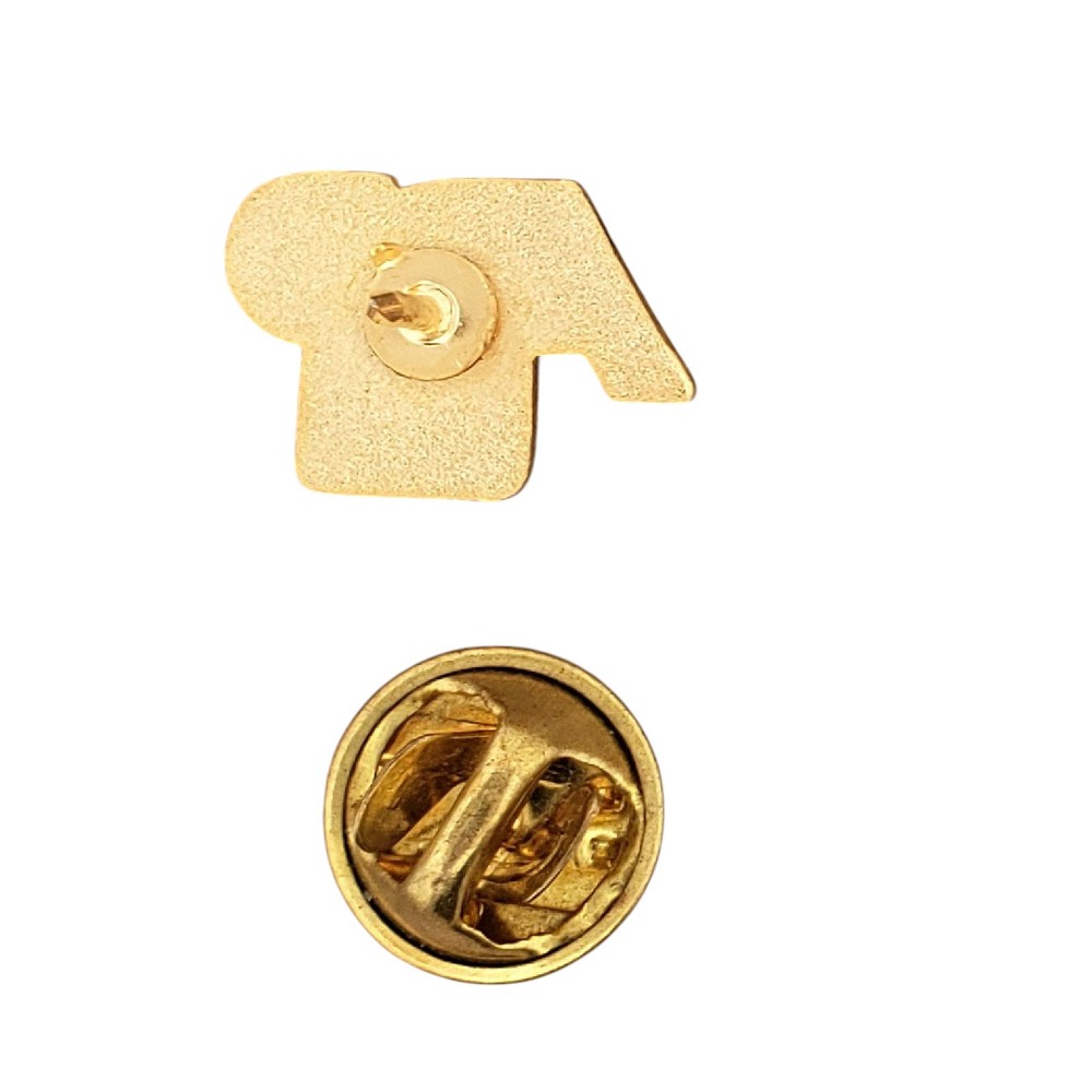 ADP 10 Year Service Award Lapel Pin Automatic Data Processing Gold Tone