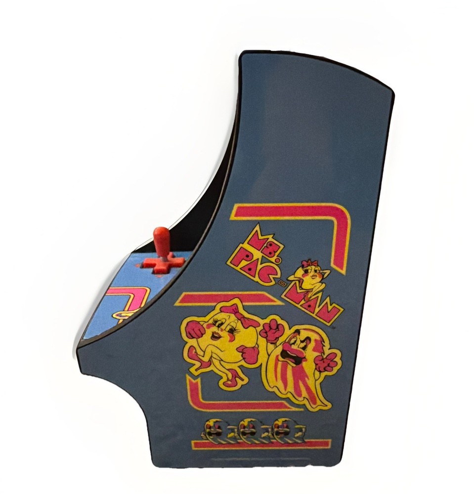 Ms. Pacman Micro Player Retro Mini My Arcade Works Great