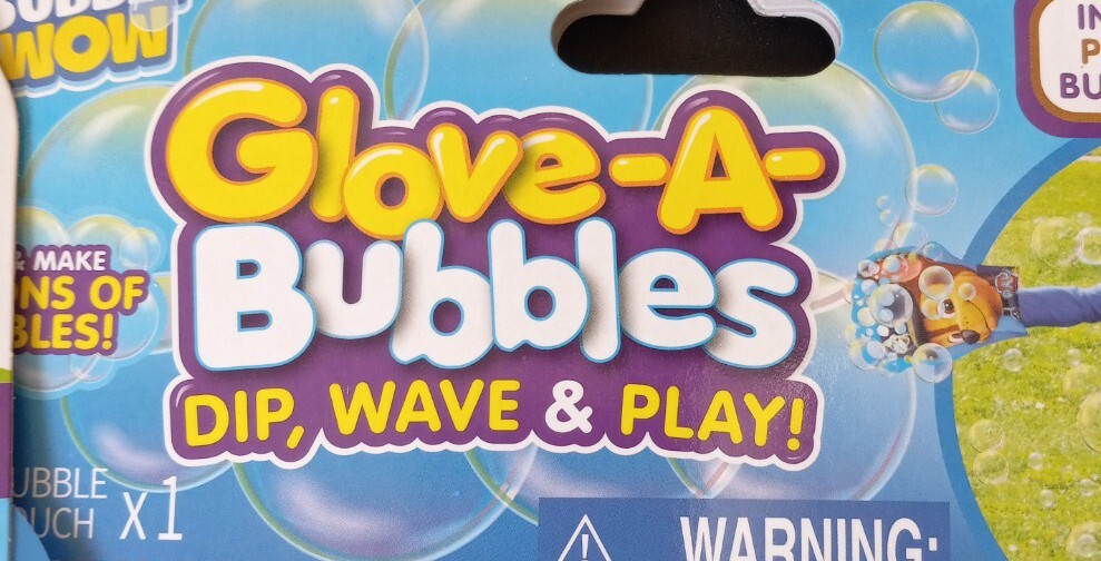 📫(2 pack )ZURU Glove-A-Bubbles Bubble Maker. Lot#2