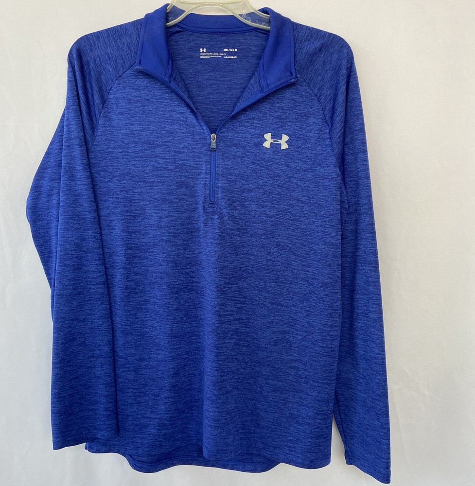 Men's Under Armour Quarter 1/4 Zip Loose Pullover Athletic Jacket Size Medium