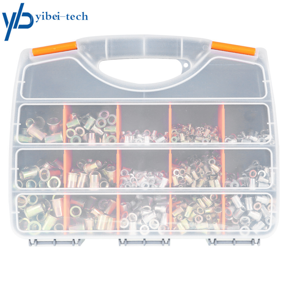 900Pcs Rivet Nut Gun Kit Rivnut Tool Nut Setter Thread Setting Nutsert Tool