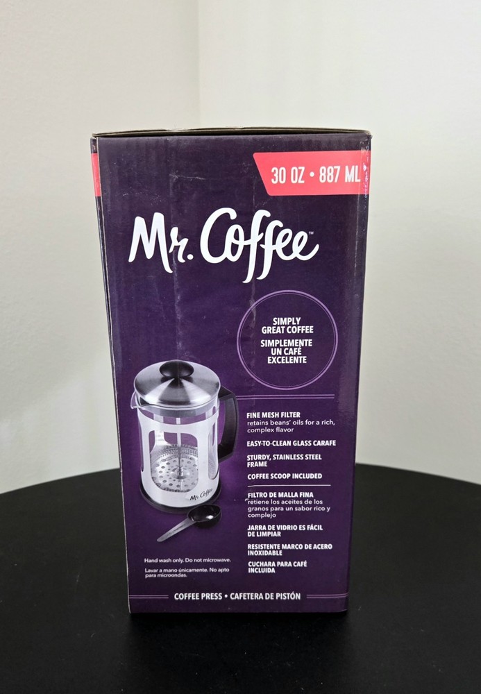 Mr. Coffee Daily Brew 30 Oz. Coffee Press