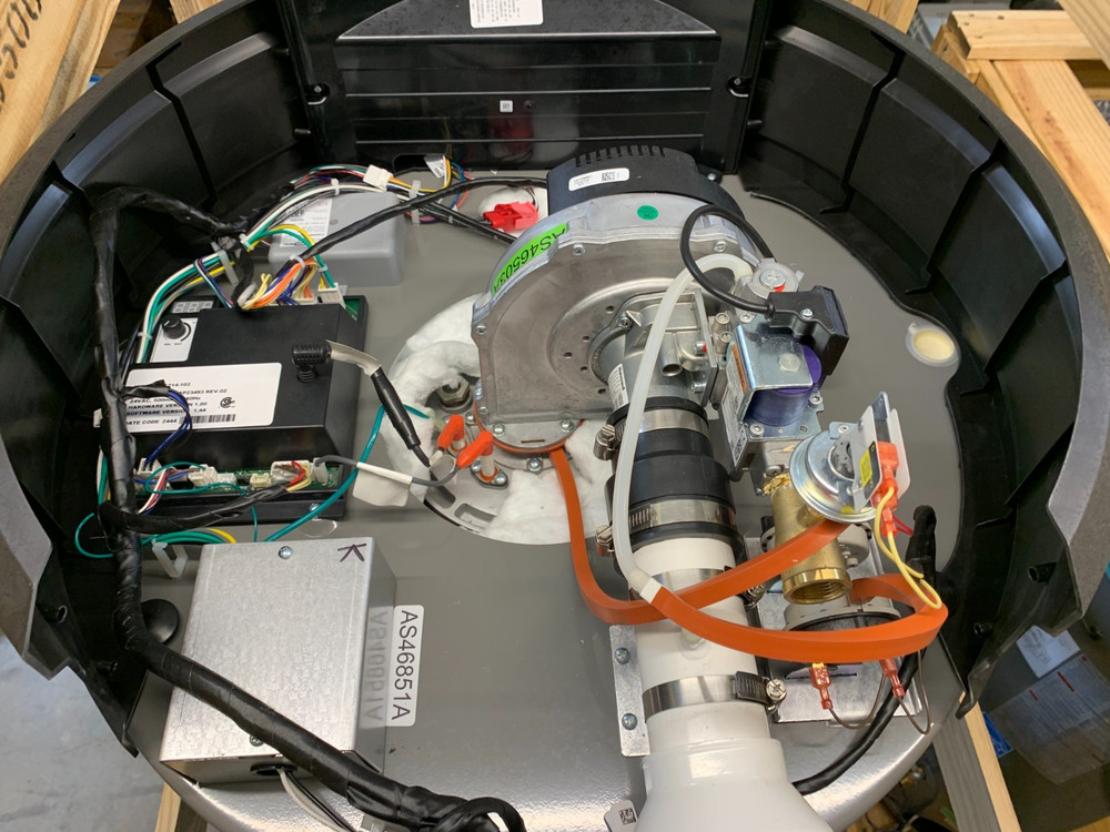 Rheem GHE100SS-250A Commercial Low NOx Gas Water Heater 100-Gal 120V 250,000BtuH