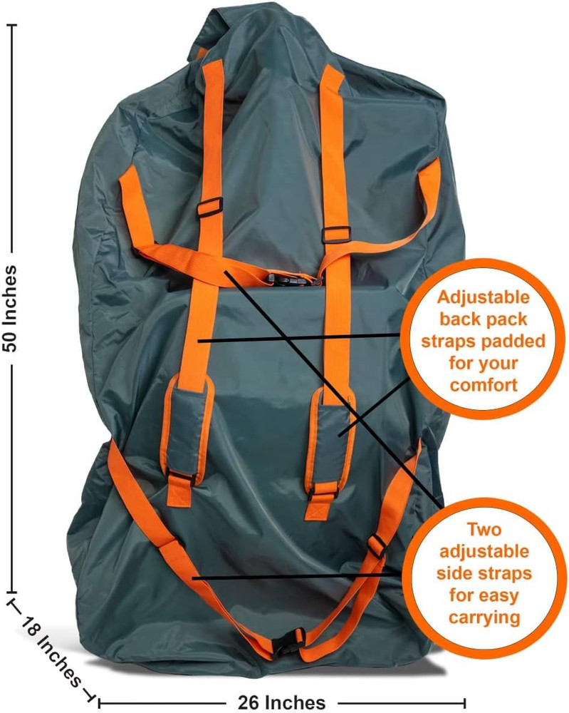 Extra Large,Heavy Duty Stroller and Car Seat Gate Check Bag,Compatible With: ...