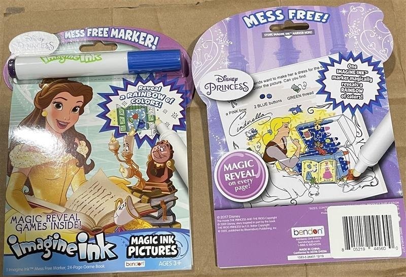 ImageLink Disney Princes Mess Free Marker