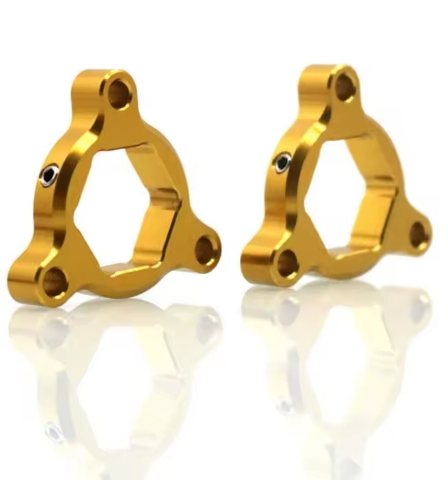 Fork Adjuster Spring Preload 17mm Hex GOLD YELLOW Universal Yamaha