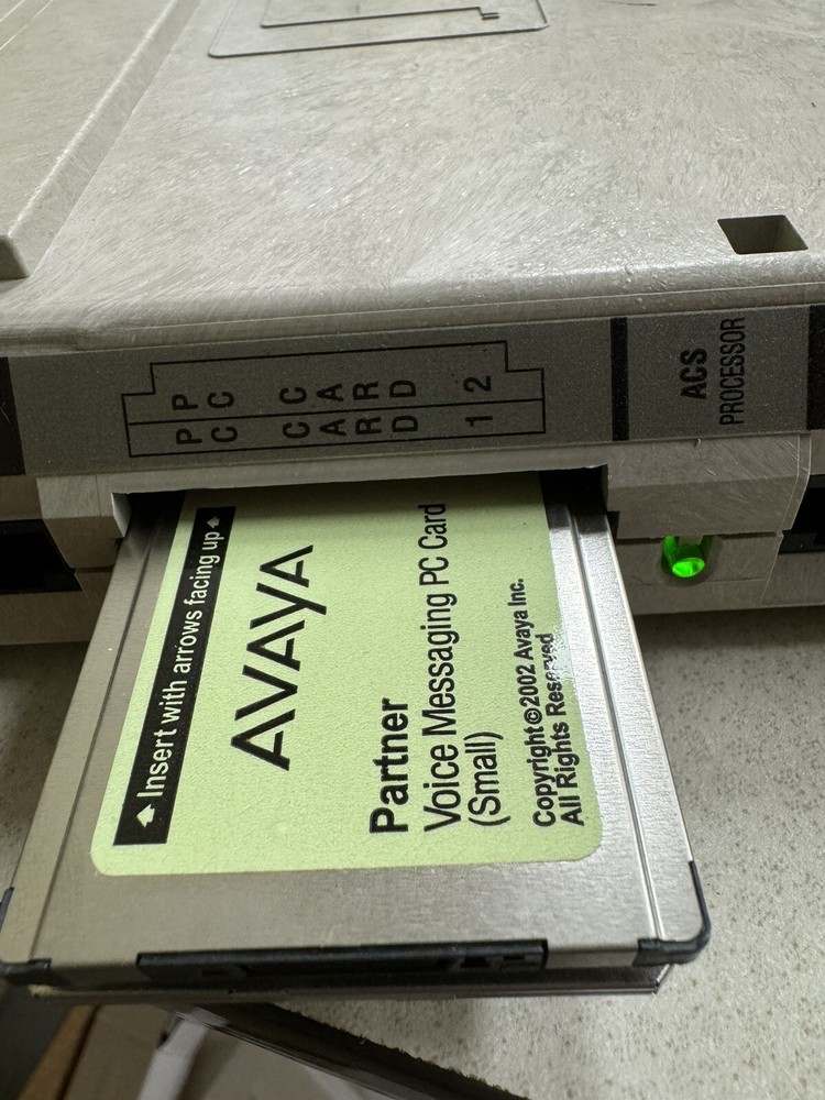 AVAYA PARTNER GROUP 103G13 PROCESSOR MODULE FOR ACS PHONE SYSTEM