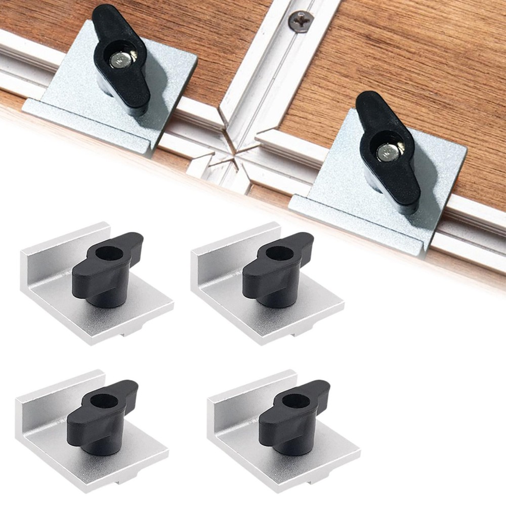 4x T Track Inline and Short Stop Kit Low Profile Multifunctional Universal T