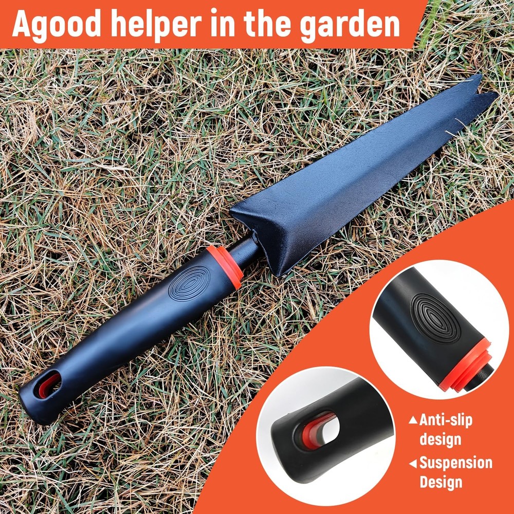 Hand Weed Puller Tool, Carbon Steel Forked Head Weeder Puller for Courtyards ...