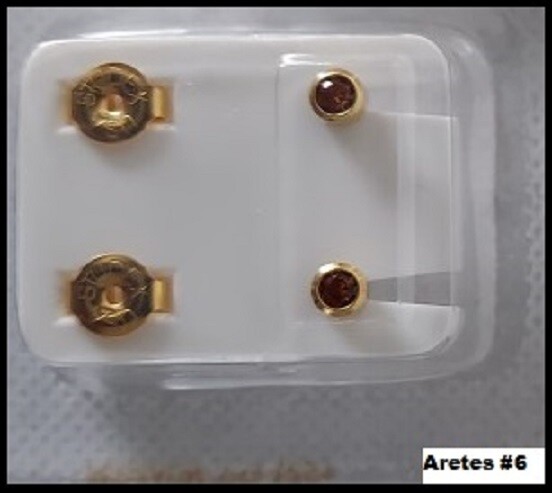 Studex Ear Piercing Gold Plated Clear Stone 4MM Regular R213Y